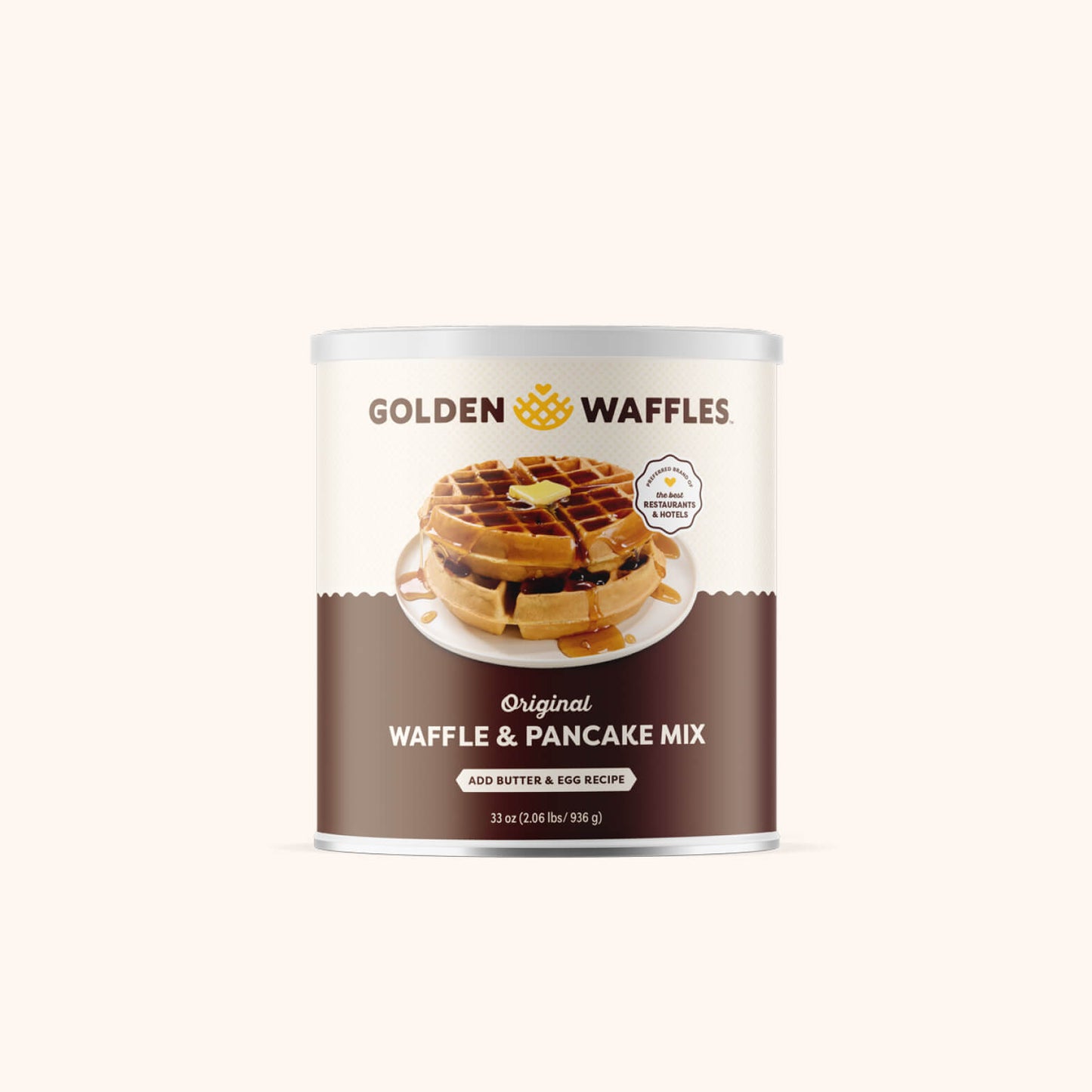 Original Waffle & Pancake Mix - 33oz Canister